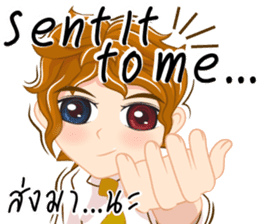 Boy anime Isan/Eng sticker #11477446