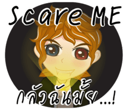 Boy anime Isan/Eng sticker #11477447