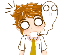 Boy anime Isan/Eng sticker #11477454