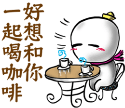 Tiny snowball sticker #11478236