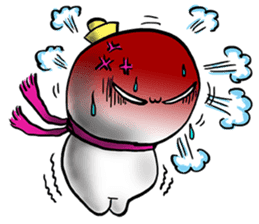 Tiny snowball sticker #11478242