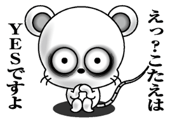 Lack of sleep of Mouse sticker #11478927