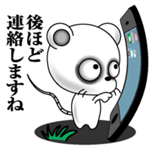 Lack of sleep of Mouse sticker #11478931