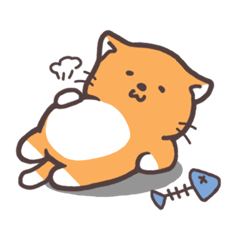 A Orange Cat