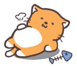 A Orange Cat sticker #11479658