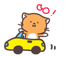A Orange Cat sticker #11479659