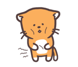 A Orange Cat sticker #11479663