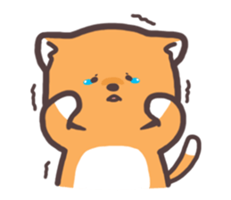 A Orange Cat sticker #11479665