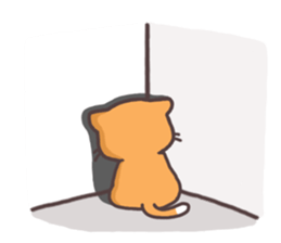 A Orange Cat sticker #11479668