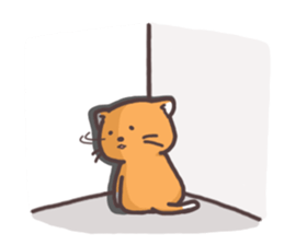 A Orange Cat sticker #11479669