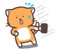 A Orange Cat sticker #11479671
