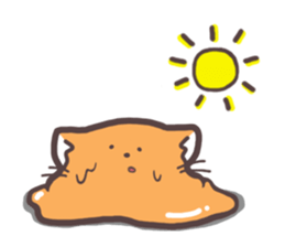 A Orange Cat sticker #11479674