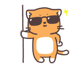 A Orange Cat sticker #11479678