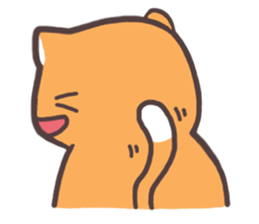 A Orange Cat sticker #11479687