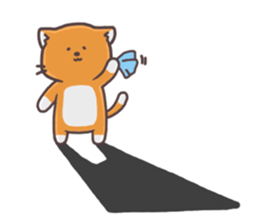 A Orange Cat sticker #11479688