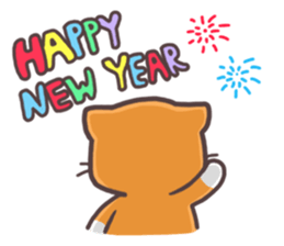A Orange Cat sticker #11479691