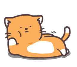 A Orange Cat sticker #11479692