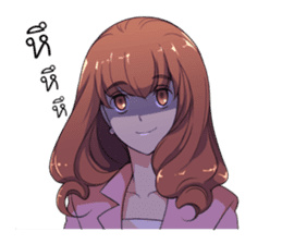 Boongbing Queen of the Office sticker #11479936