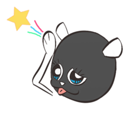 Black Panda? sticker #11480863