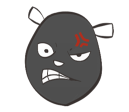Black Panda? sticker #11480864