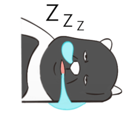 Black Panda? sticker #11480867