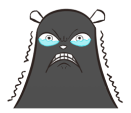 Black Panda? sticker #11480870