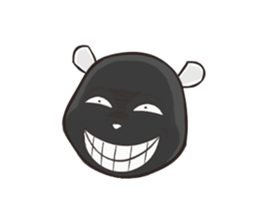 Black Panda? sticker #11480872