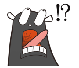 Black Panda? sticker #11480875
