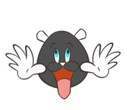Black Panda? sticker #11480876