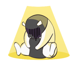 Black Panda? sticker #11480891