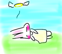 Rabbittee and Duckee sticker #11480989