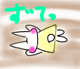 Rabbittee and Duckee sticker #11481000