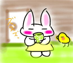 Rabbittee and Duckee sticker #11481001