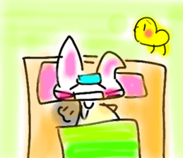 Rabbittee and Duckee sticker #11481002