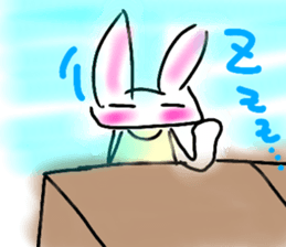 Rabbittee and Duckee sticker #11481013