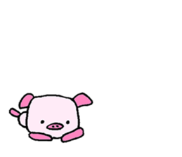 Boo-chan 6-year-old pig sticker #11481075