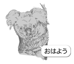 Animals of balloon sticker sticker #11481696