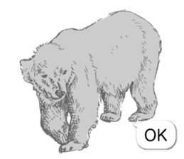 Animals of balloon sticker sticker #11481714