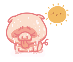 Pinky Piggy 2016 sticker #11481747