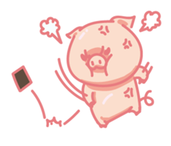 Pinky Piggy 2016 sticker #11481763