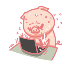 Pinky Piggy 2016 sticker #11481766
