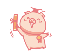 Pinky Piggy 2016 sticker #11481775