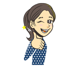 Tomoko's Everyday Life sticker #11481783