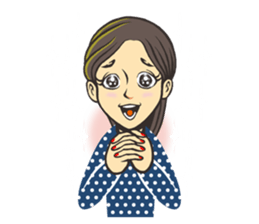 Tomoko's Everyday Life sticker #11481787