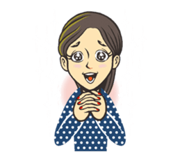 Tomoko's Everyday Life sticker #11481787