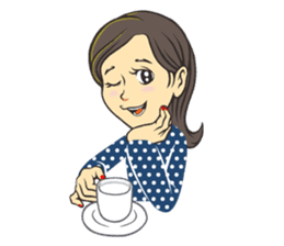 Tomoko's Everyday Life sticker #11481791