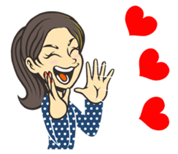 Tomoko's Everyday Life sticker #11481794