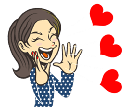 Tomoko's Everyday Life sticker #11481794