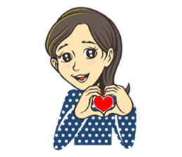 Tomoko's Everyday Life sticker #11481795