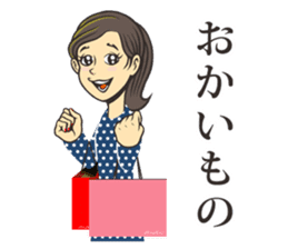 Tomoko's Everyday Life sticker #11481801